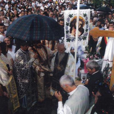 Ips Iustinian Chira 2008 Piatra De Temelie Biserica Noua Manastire Dragomiresti Maramures 002